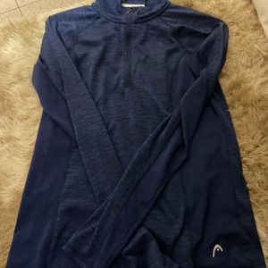 Quarter Zip Lightweight Athletic Shirt